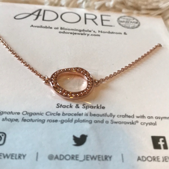Adore by Swarovski organic circle bracelet - Picture 3 of 4